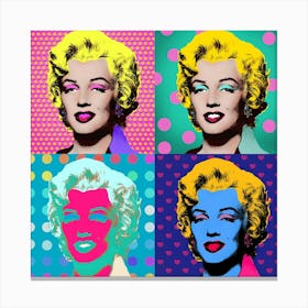 MARILYN Mix4 Canvas Print