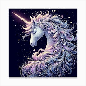 Unicorn Painting 1 Canvas Print