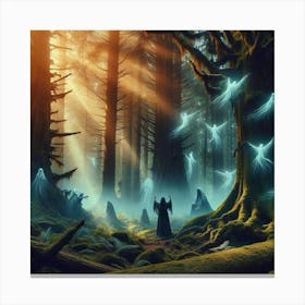 Fairy Forest 16 Canvas Print