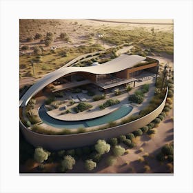 Desert House 6 Canvas Print