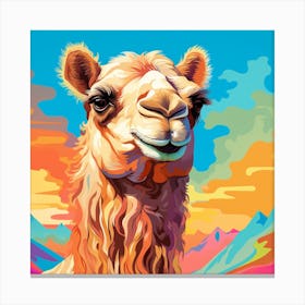 Camel Painting 3 Canvas Print