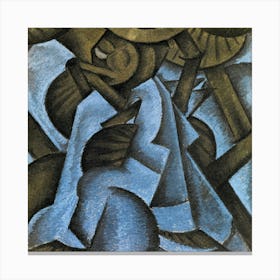 'The Blue Woman' Canvas Print