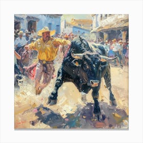 Bullfight in Malaga 4 Leinwandbild