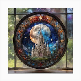 Stained Glass Canvas Print