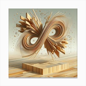 Ornate wood carving 8 Canvas Print