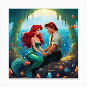 Little Mermaid 1 Canvas Print