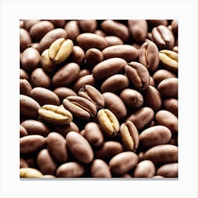 Coffee Beans 243 Canvas Print