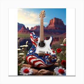 Red, White, and Blues 1 Canvas Print