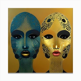Double Minded 1 Canvas Print