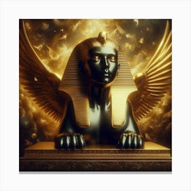 Pharaoh Statue Canvas Print