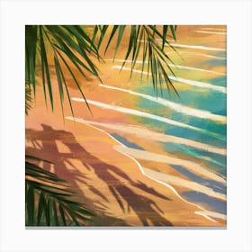 Tranquil Summer Afternoon Photography Of Swaying Grasses And Sunlit Pond (1) Canvas Print