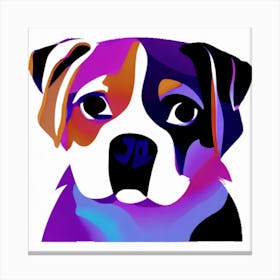 Boxer Dog Canvas Print