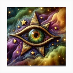 All Seeing Eye 11 Canvas Print