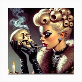 Pin-up #4 1 Canvas Print