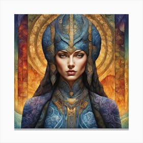 Elven Woman Canvas Print