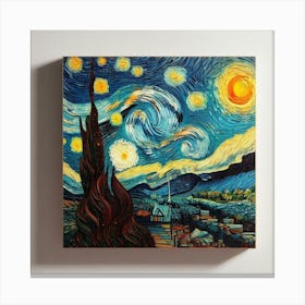 Starry Night 1 Canvas Print