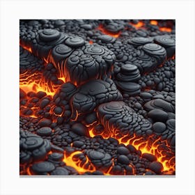 Lava Rock 1 Canvas Print