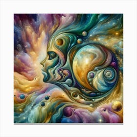 Psychedelic Painting 11 Canvas Print