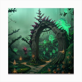 Faerie Forest Canvas Print