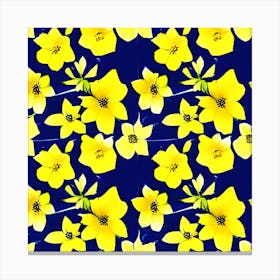 Yellow Flowers Canvas Print