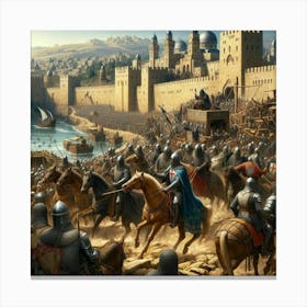 Battle Of Egypt Canvas Print