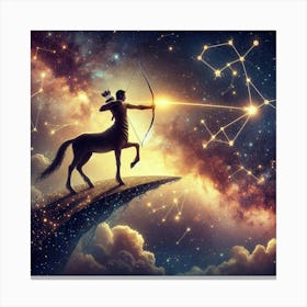 Zodiac Sign 5 Canvas Print