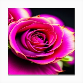 Pink Roses 1 Canvas Print