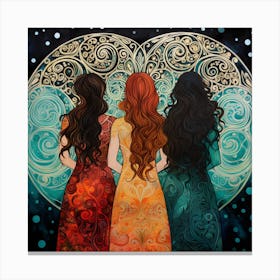 Three Sisters 1 Canvas Print