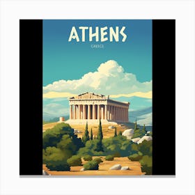 Athens Canvas Print