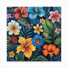 Tropical Vibrance (10) Canvas Print