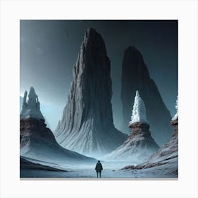 Rocky Landscape Canvas Print