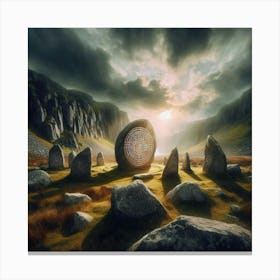 Stone Circle 1 Canvas Print