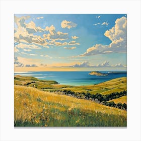 Nuvolafelice Daylight Seaside Landascape Island At The Horizon 8bdb9a25 85dc 4655 A6ea 5df2b7e7167c Canvas Print