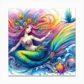 Mermaid 7 Canvas Print