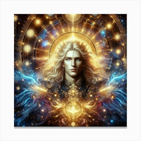 Angel Of Light 4 Canvas Print