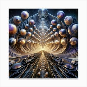 Psychedelic Universe 2 Canvas Print