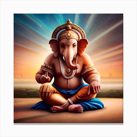 Ganesha 2 Canvas Print