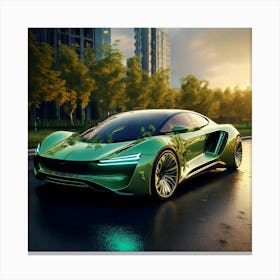 Firefly Futuristic Electric Car Design For Sustainable Mobility 34603 (2) Canvas Print