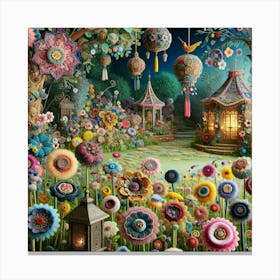 Fairy Garden 3 Canvas Print