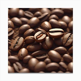 Coffee Beans 94 Canvas Print