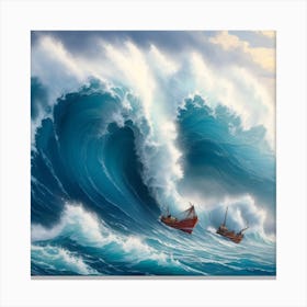 Big Wave Canvas Print