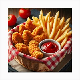 Chicken Nuggets 1 Canvas Print