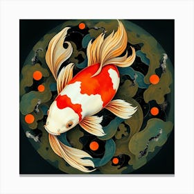 Koi Fish 76 Canvas Print