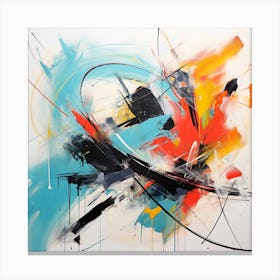 Abstract Painting Canvas Print