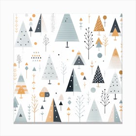 Christmas Trees Canvas Print