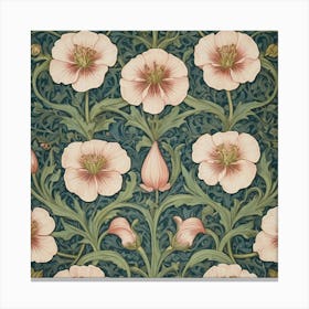 William Morris Wallpaper art print Canvas Print