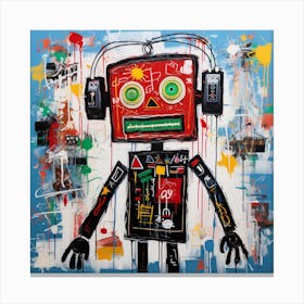 Robot 10 Canvas Print