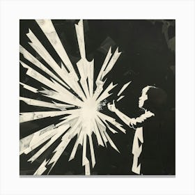 'Shine' By Banksy Canvas Print