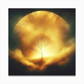 Full Moon Canvas Print