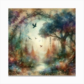 Fairytale Forest 17 Canvas Print